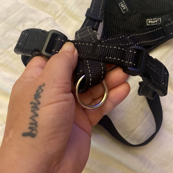 Medium dog harness,by boots and barley slightly. Used not abused.Good condition - Picture 2 of 5